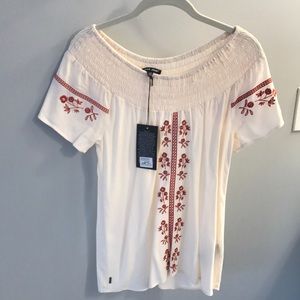 Off the shoulder top